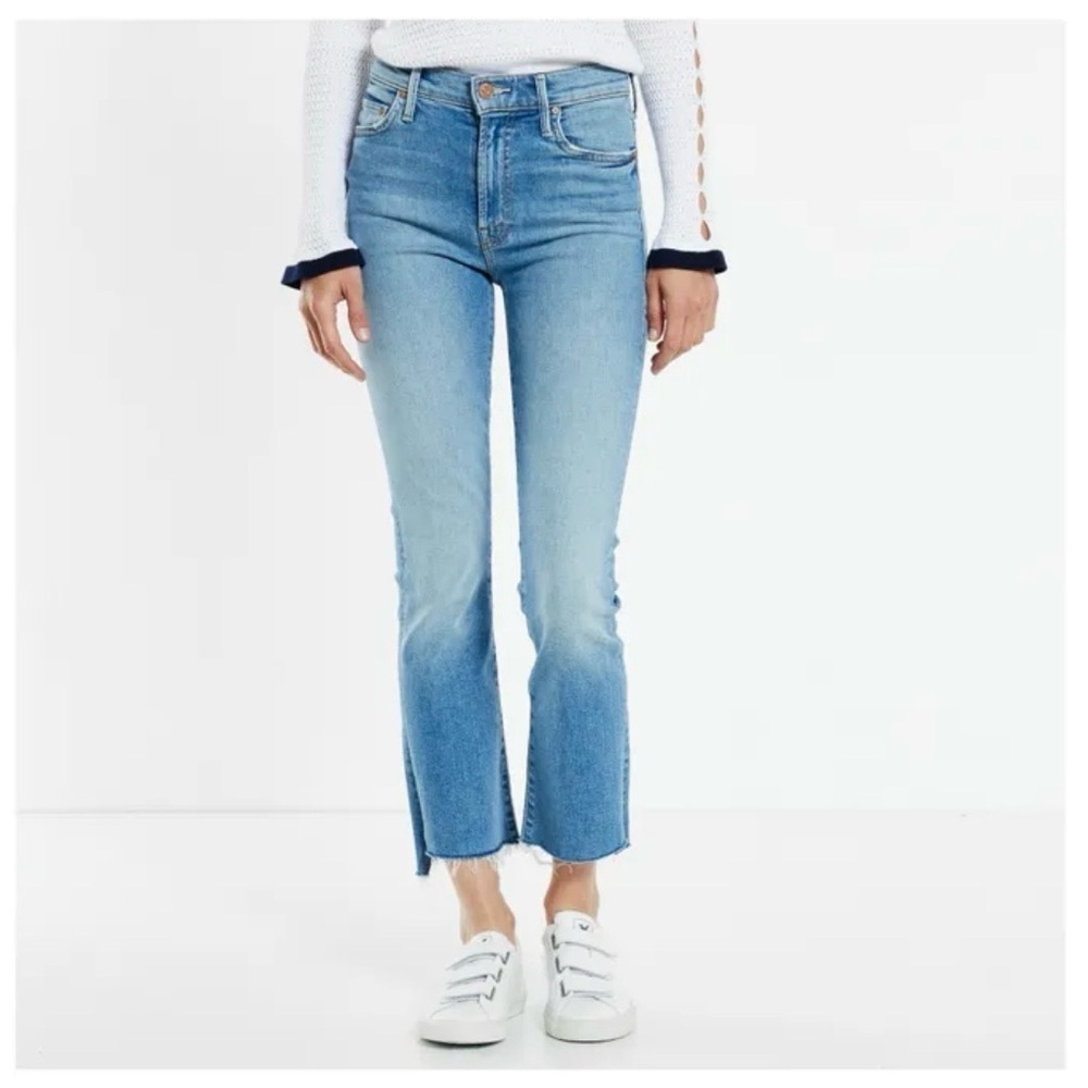Mother - Insider Crop Step Fray jeans - Shoot To Thrill